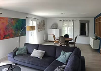 Rénovation des pièces de jour du sol au plafond