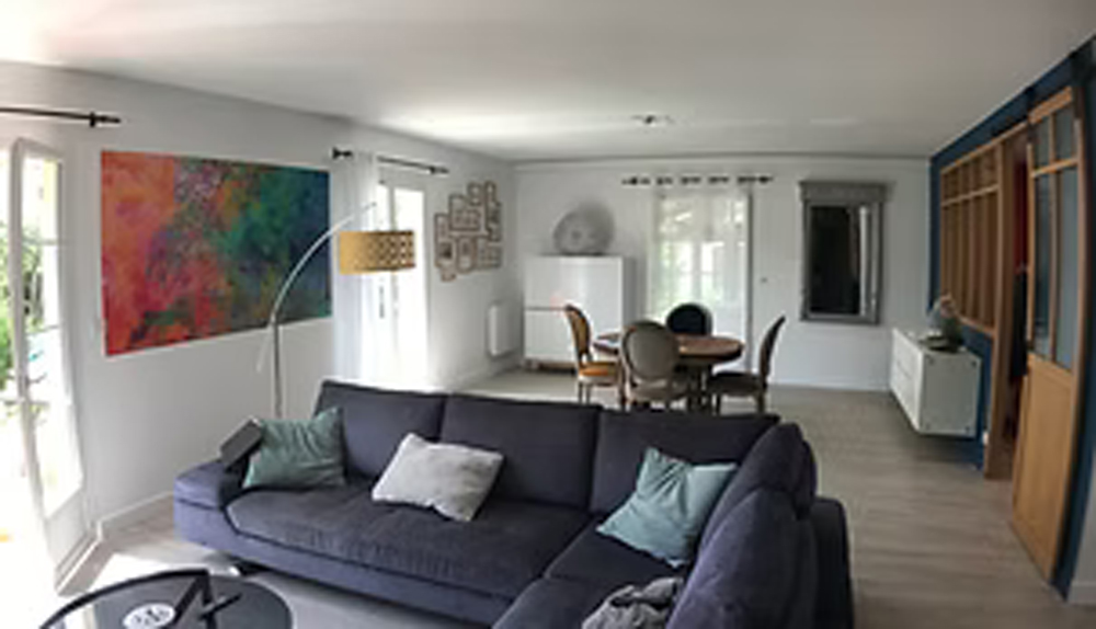 Rénovation des pièces de jour du sol au plafond